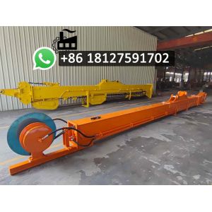 35T Excavator Long Boom And 1.5 Cbm Clamshell Bucket For Construction Work
