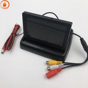 Car Video Headrest TV Monitor Display 4.3 Inch Foldable High Definition