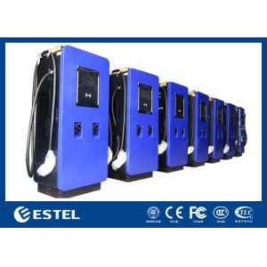 2 Gun Ocpp 60kW/90kW/120kW/150kW DC EV Charging Station IP54 With 10'' Touch