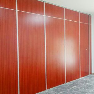 Solid Accordion Prefabricated Interior Partition Walls For School Room /