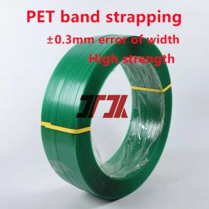 High Tensile Resistance Sturdy Polyester Plastic Pet Strapping Roll Polyester