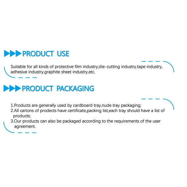 100μm PET Silicone Release Film For Graphite Sheet Industry