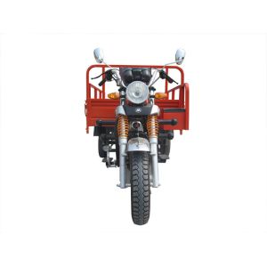 Red Open Body 3 Wheel Cargo Motorcycle , Adult Cargo Tricycle 150ZH-H