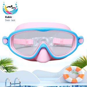 Fog Resistance Children'S Swimming Goggles Silicone Swimming Goggles With