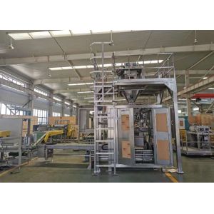 Reducer Motor 50kg Bag Packing Machine For Pellet Granule In Plastic Rubber