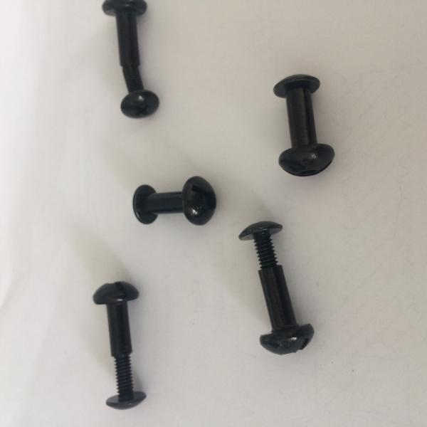 Buy Black Zinc Plated Steel Binding Barrels and Screws at wholesale prices