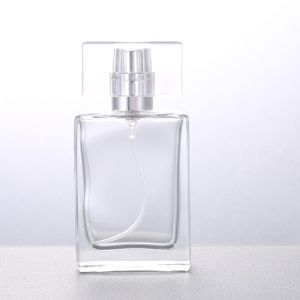30ML50ML100ML Rectangular Perfume Bottle Cosmetics Bottle Screw Mouth Transparen