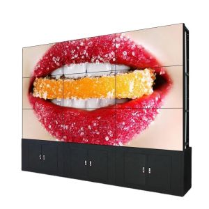Movable Lcd Video Wall Non Touch 1.8 Mm Free Combined 2x2 2x3 3x3 4x4 65"