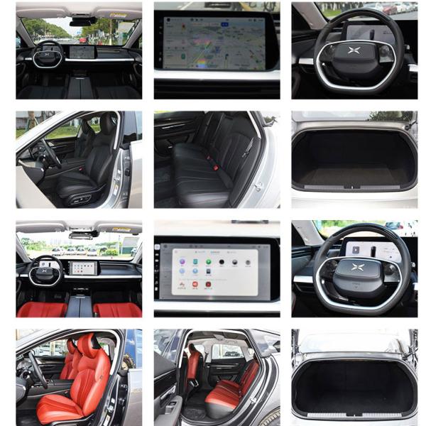 2022 Xpeng P7 586G Electric Vehicle 4 Wheel 5 Seats High Speed Red/White Chinese Cars