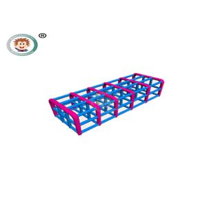 Custom Inflatable Combo Bouncers Training Camp PVC Tarpaulin CE Certification