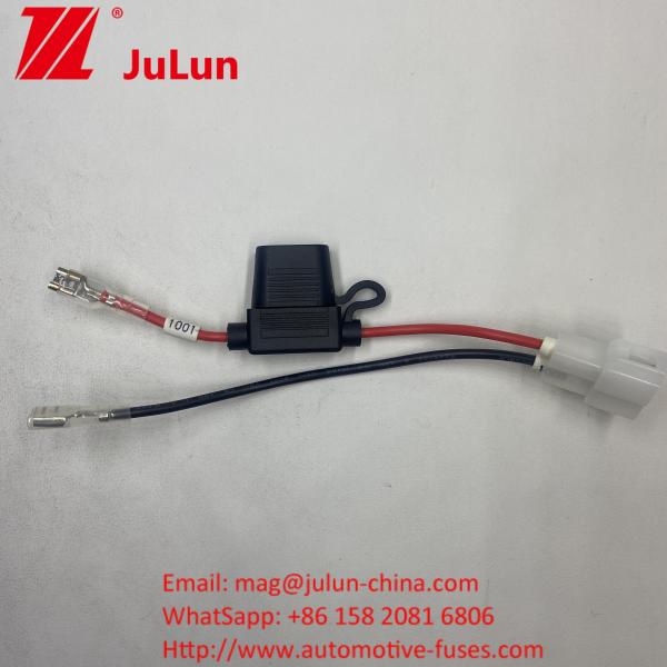 Fuse Holder 8AWG Inline Blade 30A Cable Lead WireFuse Holder 8AWG Inline Blade