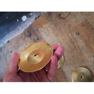 China Blank Surface Mirror Polished Deep Drawing Brass Stampings on sale