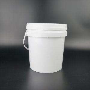Quality 18 Liter Plastic Oil Lubricant Bucket With Lids for sale
