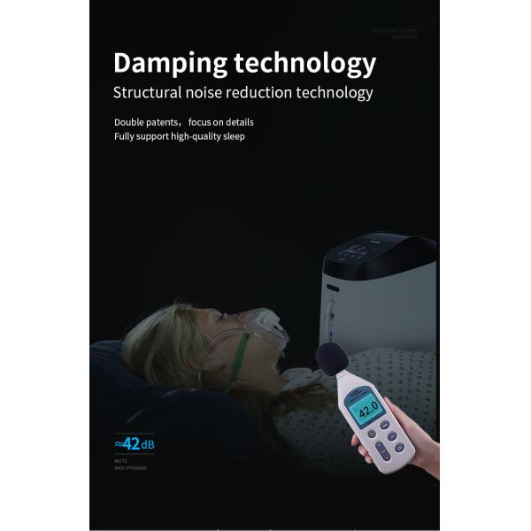 9L Silent Oxygen Generation Device Medical Continuous Portable Oxygen Concentrat