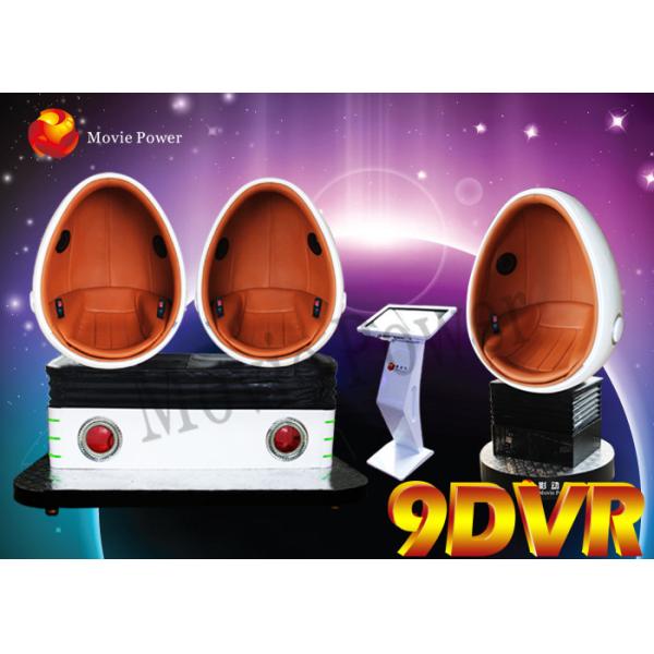 Buy 3 Cabins 9D VR Cinema 9d Virtual Reality Cinema Busy Street Park at wholesale prices
