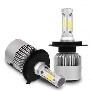 China 2010-2015 Year S2 LED Car Headlight Bulbs 36W 6500K Auto Lighting Range Compatible with H1 H3 H7 H4 H13 H11 9005 880 9006 on sale