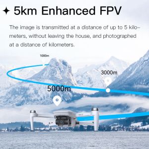 Professional UAV with 3 Axis Gimbal and 4k 30FPS Camera 5km Long Distance MINI 2