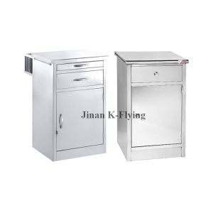 SUS Portable Hospital Bedside Cabinet Anti Rust