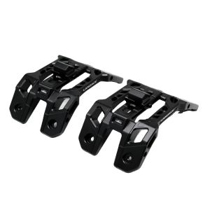 Quality Aluminium Alloy Silver Light Mounting Brackets for Off-Road Vehicles CNC Machining for sale