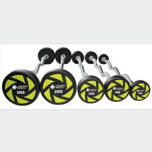 China CPU Fitness Straight Weight Lifting Dumbbell 15kgs Steel Rubber Round Dumbbell on sale