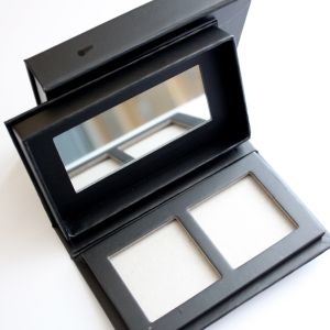 36mm Baked Eyeshadow Palette 2 Pans Matte Black FSC Certificated