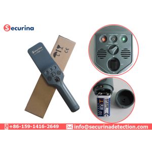 Alarm Handheld Security Scanner Wand With Adjustable Sensitivity Body Search