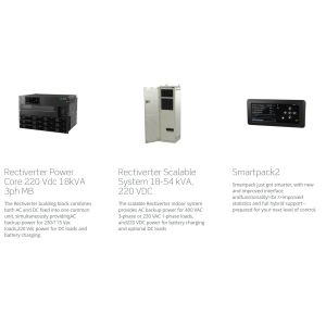 Standalone Eltek Rectiverter Integrated System 3kva 1 Phase 220 Vdc