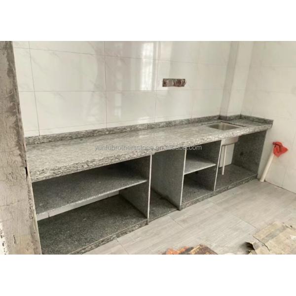 Custom Cut-to-Size Granite Top for Luxury Hotel Bathroom Vanity Polished Natural Stone