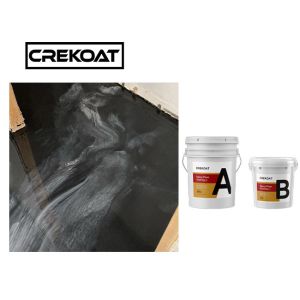 AB Resin System Metallic Epoxy Floor Coating Eco Friendly