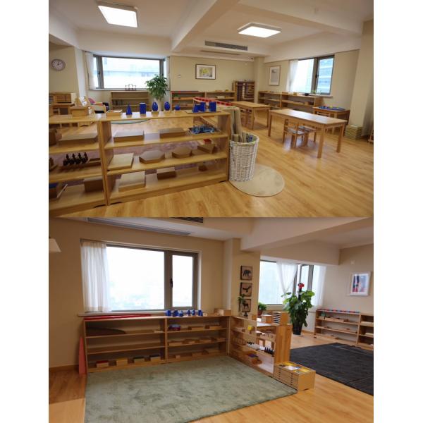 Wooden montessori toy for kids Montessori Wooden Texture Cylinders