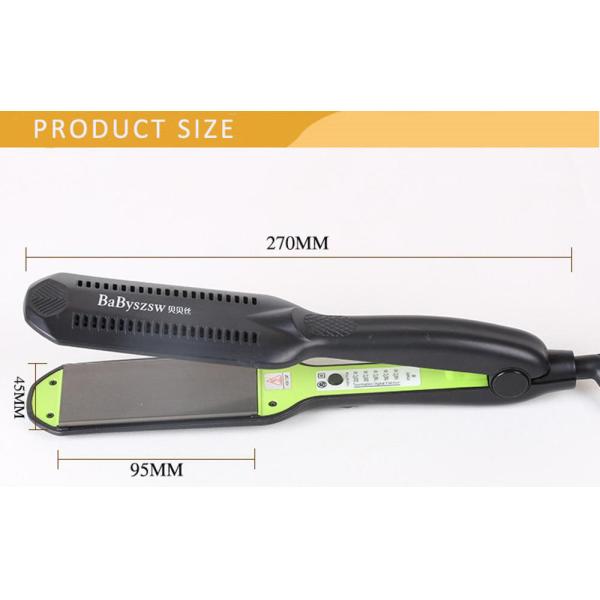 High Temperature Hair Straightening Tools Flat Or Wave Plate With LED Display