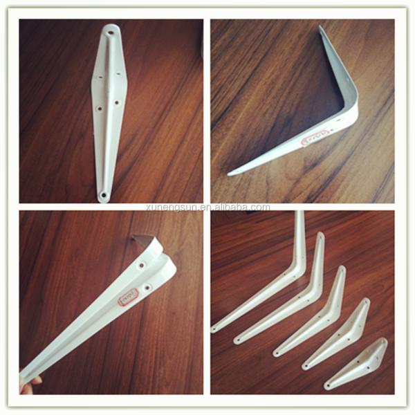 Silver Brushing Support Mount for LONDON SHELF BRACKETS Under Shelf Bracketing System