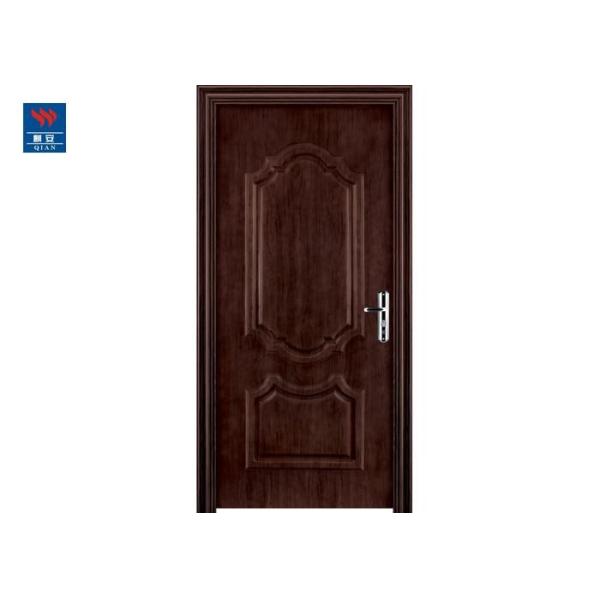 Buy Black Walnut Fireproof Steel Wooden Interior Door at wholesale prices