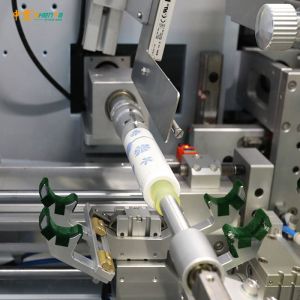 Fully Automatic Two Colors Screen Printing Machine for Bottles and Tubes with 25