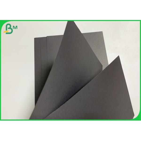 Black Colored Cardstock Thick Paper 80g 120g For Bag Making 