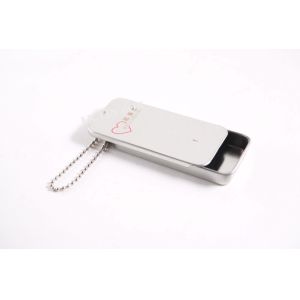 Quality Hawaii Printed Rainbow Mints Small Tin Boxes Candy Tablets Sliding Lid for sale