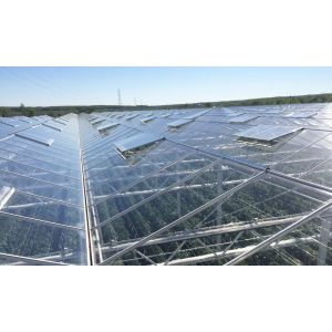 Hot Galvanzied Steel Pipe Agricultural Venlo Glasshouse Turnkey Project