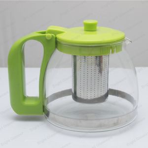 Glass Teapot Coffee Pot with stainless steel infuser