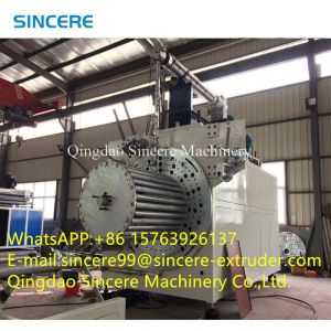 Spiral Winding Electrical Pipe Manufacturing Machine HDPE Culvert Making