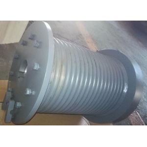 China Professioanl Customized LBS Grooved Drum For Construction Cranes on sale