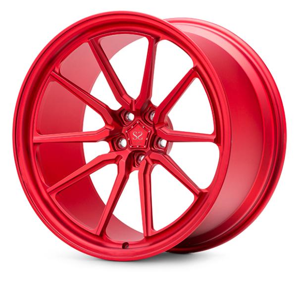 22 Inch 1 Piece Forged Wheels Rims 139.7mm Aluminum Alloy