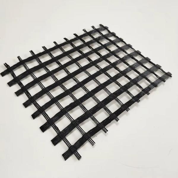 Buy Uniaxial Biaxial Grid Aperture Size 50.8mm Coated Sbr Reinforcement Polyester Geogrid Road Paving Weak Ground at wholesale prices