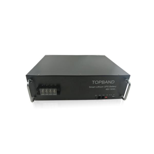 48V 50Ah 3U UPS Rechargeable Batteries 482*360.5*133.2mm For Energy Storage