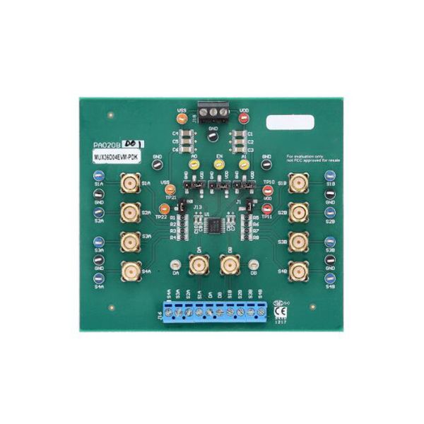 MUX36D04EVM-PDK Embedded Solutions 2 Channel Precision Analog Multiplexer