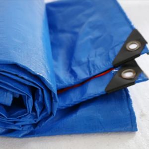 Woven Polyethylene Tarpaulin Cloth Cover Sheet for Roofing Durable and Tear