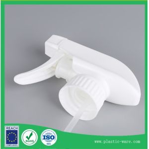 clean bottle head in white color 28/400 spray head spray gun head pump head