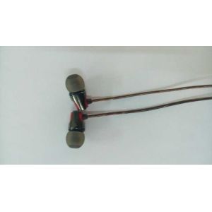 in ear high quality earphone with mic, and the cord is PVC material (MO-EM005)