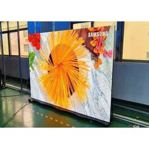 Quality Die-Cast Aluminum Screen Front P2.5 Digital LED Poster Stereo Mount Easy Installation for sale