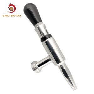 Nitrogen Stout Beer Faucet With Standard Black Tap Handle