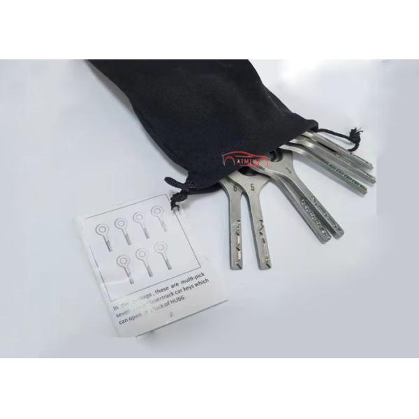 Locksmith Tools Stainless Steel HU66 Laser Track VAG Jigglers Quick Open VAG Car Door Lock Repair